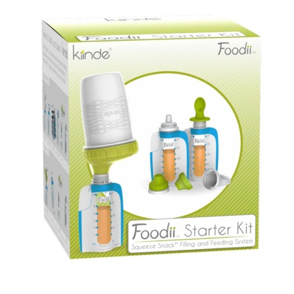 Kiinde Foodii™ Solids Baby Food Starter Kit- Never Used